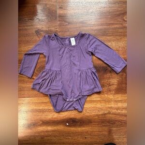 Kate Quinn Purple Baby Bodysuit